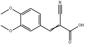 2-氰基-3-(3,4-二甲氧基苯基)丙烯酸