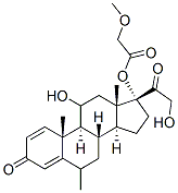 6-methylprednisolone 17-methoxyacetate