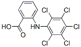 Benzoic  acid,  2-[(pentachlorophenyl)amino]-  (9CI)