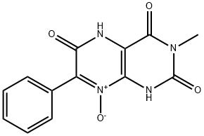 2,4,6(3H)-Pteridinetrione,  1,5-dihydro-3-methyl-7-phenyl-,  8-oxide