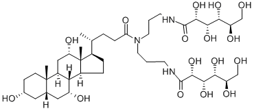 (3A,5B,7A,12A)-N,N-双[3-(D-葡萄糖酰氨基)丙基]-3,7,12-三羟基胆甾烷-24-胺