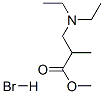 methyl 3-diethylamino-2-methyl-propanoate hydrobromide