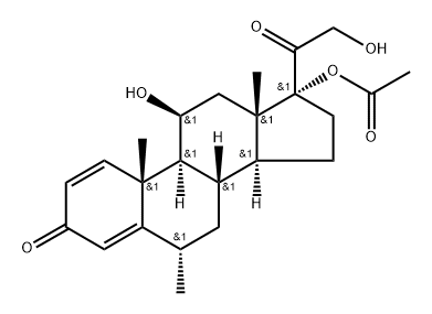 17-O-Acetyl-6-methylprednisolone