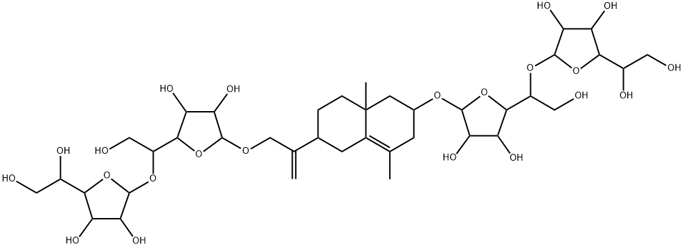[(2R)-6α-[1-[[(5-O-β-D-Galactofuranosyl-β-D-galactofuranosyl)oxy]methyl]ethenyl]-1,2,3,5,6,7,8,8a-octahydro-4,8aβ-dimethylnaphthalen-2α-yl]5-O-β-D-galactofuranosyl-β-D-galactofuranoside