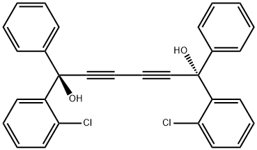双(2-氯苯基)-联苯基-已二炔-二醇