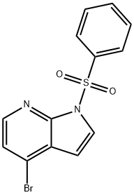 4-溴-1-(苯磺酰基)-1H-吡咯并[2,3-B]吡啶