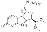 6ALPHA-DEOXY-6ALPHA-AZIDO-4ALPHA-DEOXY-4ALPHA-(URACIL-1-YL)-2,3ALPHA:2ALPHA,5ALPHA-DIANHYDRO-L-ALTROFURANOSE DIMETHYL ACETAL