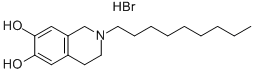 6,7-ISOQUINOLINEDIOL, 1,2,3,4-TETRAHYDRO-2-NONYL-, HYDROBROMIDE