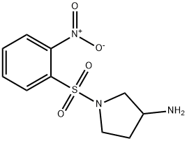 1-(2-NITRO-BENZENESULFONYL)-PYRROLIDIN-3-YLAMINE