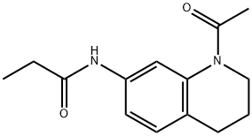 Propanamide,  N-(1-acetyl-1,2,3,4-tetrahydro-7-quinolinyl)-