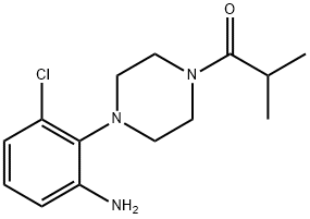 1-[4-(2-氨基-6-氯苯基)-1-	哌嗪]-2-甲基丙-1-酮