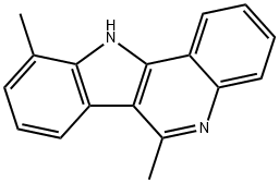 11H-Indolo[3,2-c]quinoline,  6,10-dimethyl-