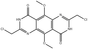 Pyrimido[4,?5-?g]?quinazoline-?4,?9-?dione, 2,?7-?bis(chloromethyl)?-?3,?8-?dihydro-?5,?10-?dimethoxy-
