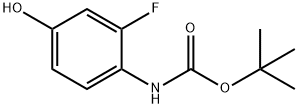 TERT-BUTYL 2-FLUORO-4-HYDROXYPHENYLCARBAMATE