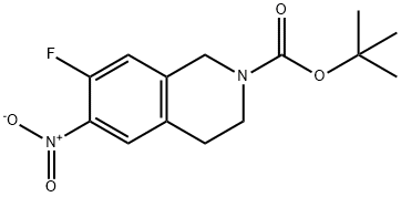 7-氟-6-硝基-3,4-二氢异喹啉-2(1H)-羧酸叔丁酯
