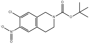 7-氯-6-硝基-3,4-二氢异喹啉-2(1H)-羧酸叔丁酯