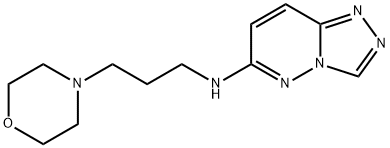 N-[3-(morpholin-4-yl)propyl][1,2,4]triazolo[4,3-b]pyridazin-6-amine