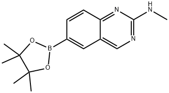 N-甲基-6-(4,4,5,5-四甲基-1,3,2-二氧硼戊环-2-基)喹唑啉-2-胺