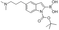2-硼-5-[3-(二甲氨基)丙基]-1H-吲哚-1-羧酸-1-(1,1-二甲基乙酯)
