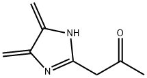 2-?Propanone, 1-?[4,?5-?dihydro-?4,?5-?bis(methylene)?-?1H-?imidazol-?2-?yl]?- (9CI)