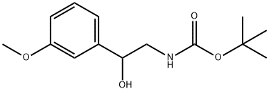 N-BOC-2-(3-甲氧基苯基)-2-羟基乙胺