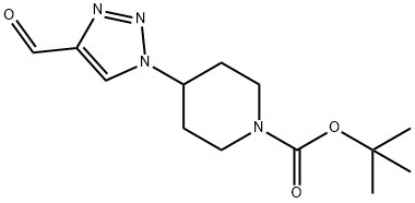 4-(4-甲酰基-1H-1,2,3-三唑-1-基)哌啶-1-甲酸叔丁酯