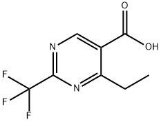 4-Ethyl-2-trifluoromethyl-pyrimidine-5-carboxylic acid