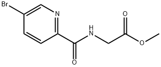 [(5-bromo-pyridine-2-carbonyl)-
amino]-acetic acid methyl ester