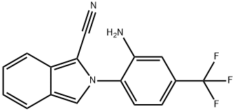2-(2-AMINO-4-(TRIFLUOROMETHYL)PHENYL)-2H-ISOINDOLE-1-CARBONITRILE