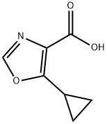 5-环丙基-1,3-噁唑-4-羧酸