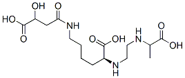 N2-[2-[(1-Carboxyethyl)amino]ethyl]-N6-(3-carboxy-3-hydroxy-1-oxopropyl)-L-lysine