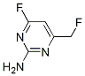 2-Pyrimidinamine, 4-fluoro-6-(fluoromethyl)- (9CI)