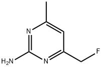 2-Pyrimidinamine, 4-(fluoromethyl)-6-methyl- (9CI)