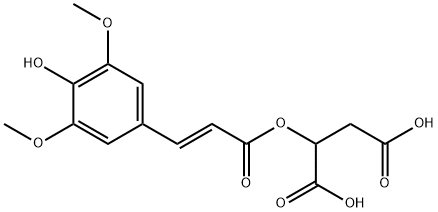 (E)-2-((3-(4-羟基-3,5-二甲氧基苯基)丙烯酰基)氧基)琥珀酸