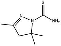 2-Pyrazoline-1-carboxamide,3,5,5-trimethylthio-(6CI,7CI)