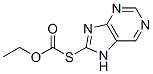 ethyl 7H-purin-8-ylsulfanylformate