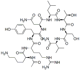N-acetyl-lysyl-arginyl-tyrosyl-asparaginyl-leucyl-threonyl-seryl-valinamide