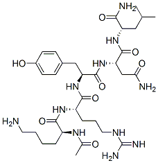 N-acetyllysyl-arginyl-tyrosyl-asparaginyl-leucinamide