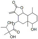 2,3-Dihydroxy-2-methylbutanoic acid dodecahydro-6-hydroxy-5a,9-dimethyl-3-methylene-2-oxonaphtho[1,2-b]furan-4-yl ester