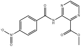 3-[(4-Nitrobenzoyl)amino]pyrazine-2-carboxylic acid methyl ester