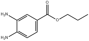 Benzoic acid, 3,4-diamino-, propyl ester (9CI)
