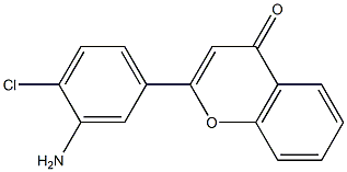 4H-1-Benzopyran-4-one,2-(3-amino-4-chlorophenyl)-(9CI)