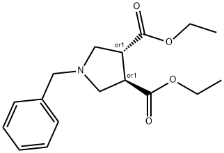 (3R,4R)-1-苄基四氢吡咯-3,4-二甲酸乙酯