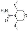 4-Morpholinecarboxamide,  3,5-dimethylthio-  (7CI)
