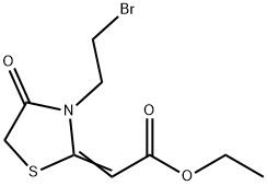 ETHYL (2Z)-[3-(2-BROMOETHYL)-4-OXO-1,3-THIAZOLIDIN-2-YLIDENE]ACETATE
