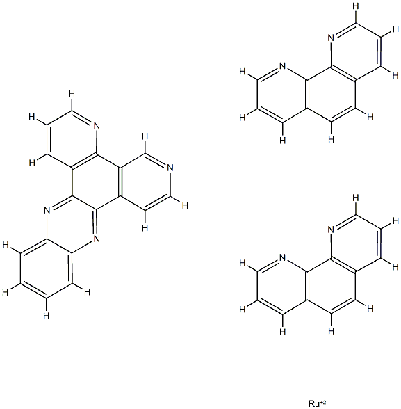 bis(1,10-phenanthroline)(dipyrido(3,2-alpha-2'.3'-C)phenazine)ruthenium (II)