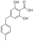 2,6-Dihydroxy-4-(p-methylbenzyl)benzoic acid
