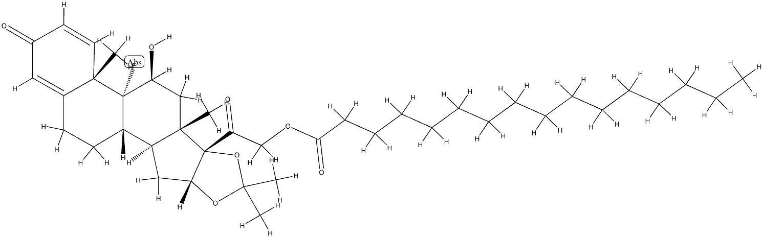 triamcinolone acetonide 21-palmitate
