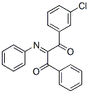 Propane-1,3-dione, 1-(3-chlorophenyl)-2-(phenylimino)-3-phenyl-