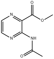 3-Acetamidopyrazinecarboxylic acid methyl ester
